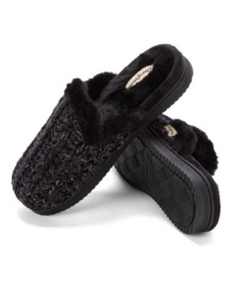 Women's Paris Chenille Shaped Tab Scuff Slipper