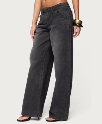 Women's Aliyah Zip Low Rise Jeans