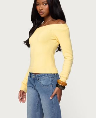 Women's Elona Off Shoulder Knit Top