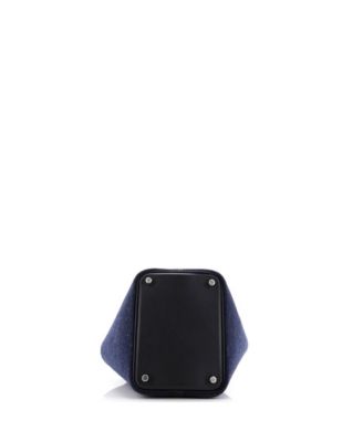 PM Picotin Lock Bag Felt with Leather