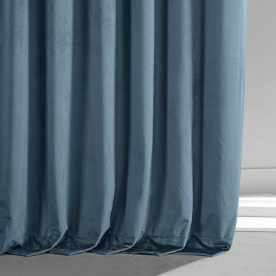 Signature Plush Velvet Hotel Blackout Curtain