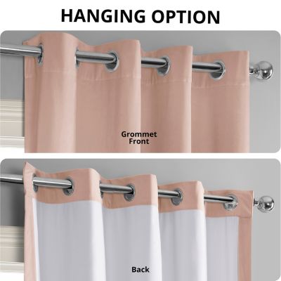 Grommet Signature Velvet Blackout Curtain