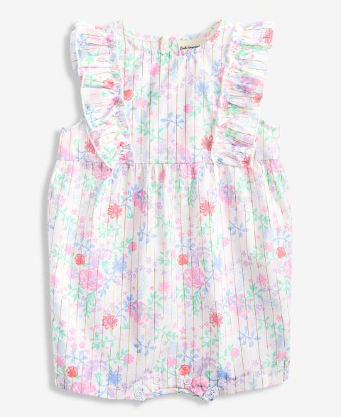 Детский солнцезащитный костюм First Impressions Country Floral, цвет: Белый