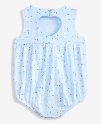 Baby Girls Simply Ditsy Sunsuit, Macy's Exclusive