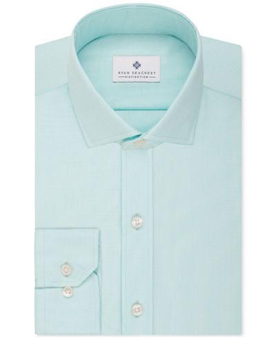 Ryan Seacrest Distinction Slim-Fit Non-Iron Solid Dress Shirt