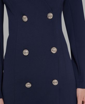 Women's Double-Breasted Jacket Dress