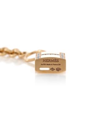 Pre-Owned HERMES Amulettes Cadenas Pendant Bracelet