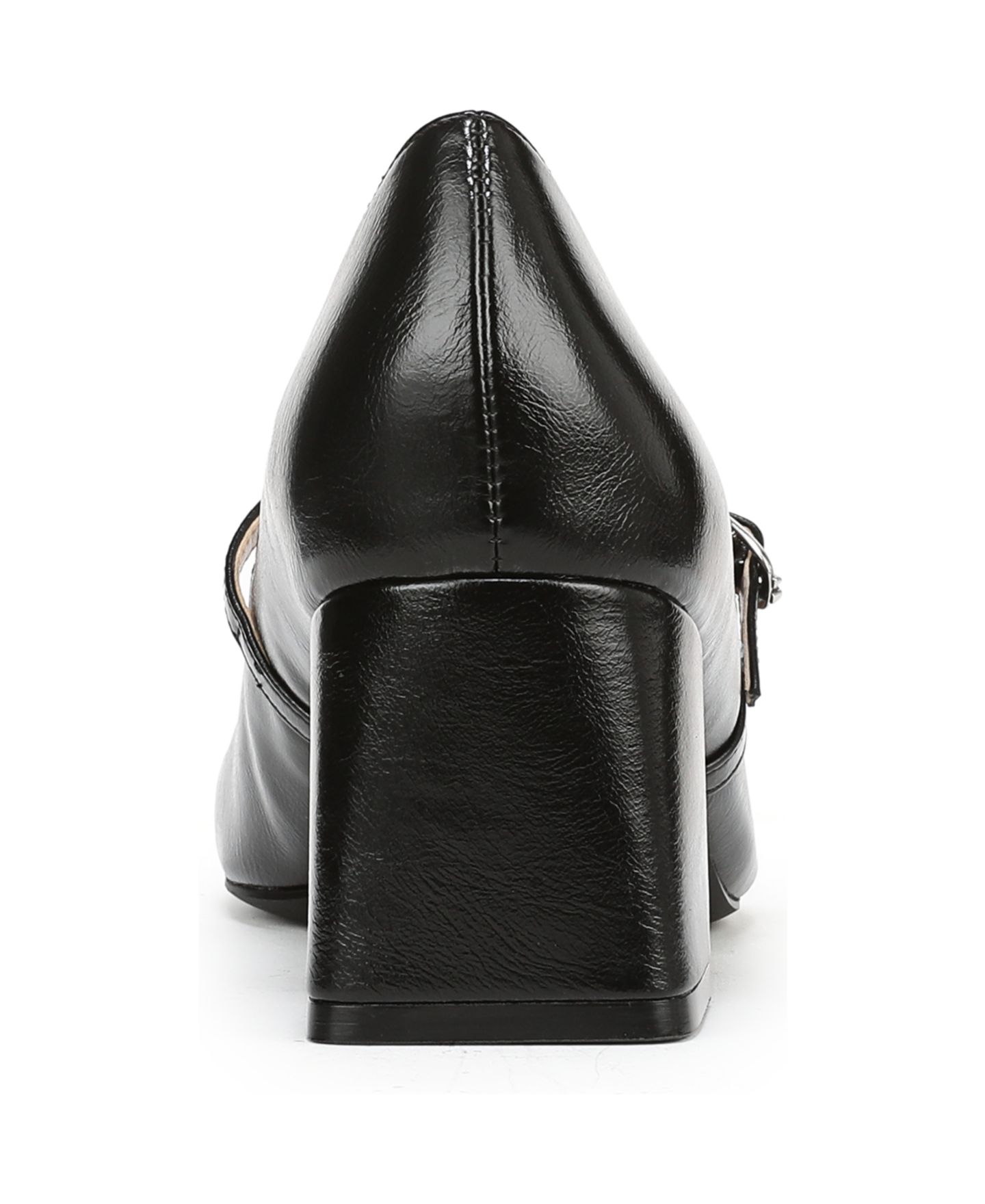 Женские туфли Naturalizer Dancing Mary-Jane Block-Heel Pumps, цвет: Чёрная искусственная кожа — фото 3