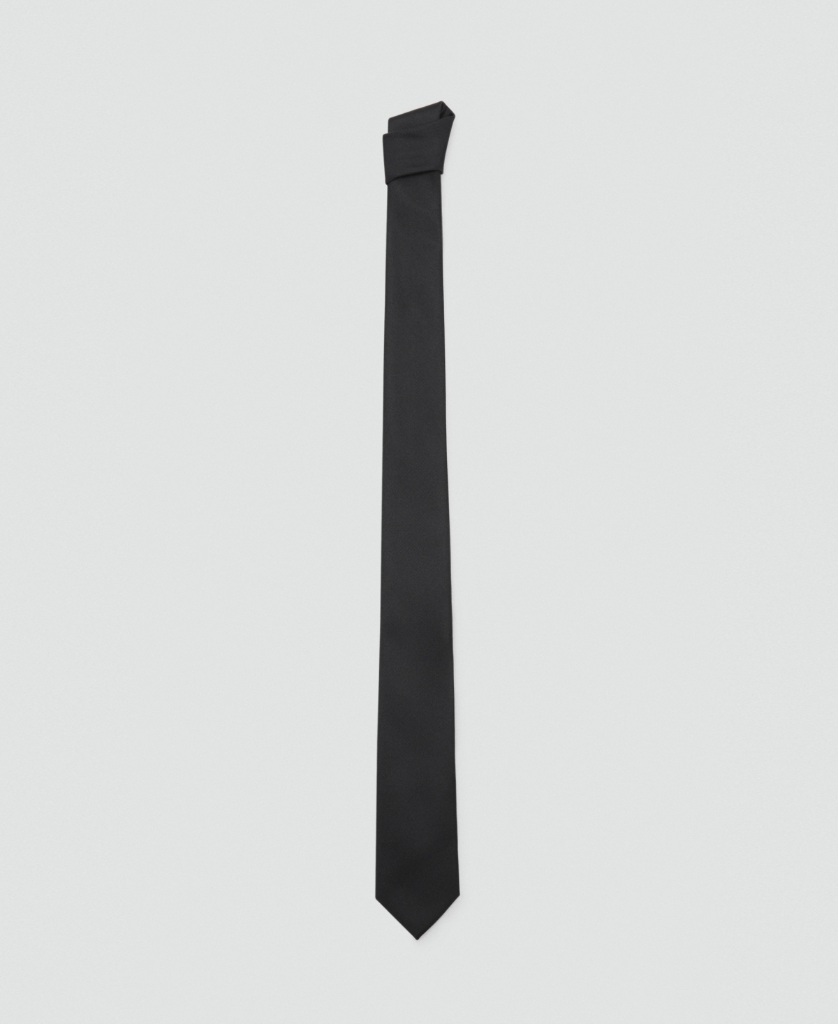 Mango Men's Smooth Micro-Structured Tie