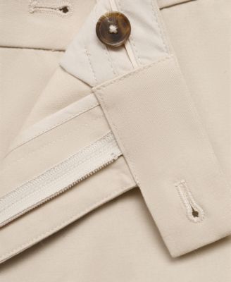 Men's Regular-Fit Cotton Pants