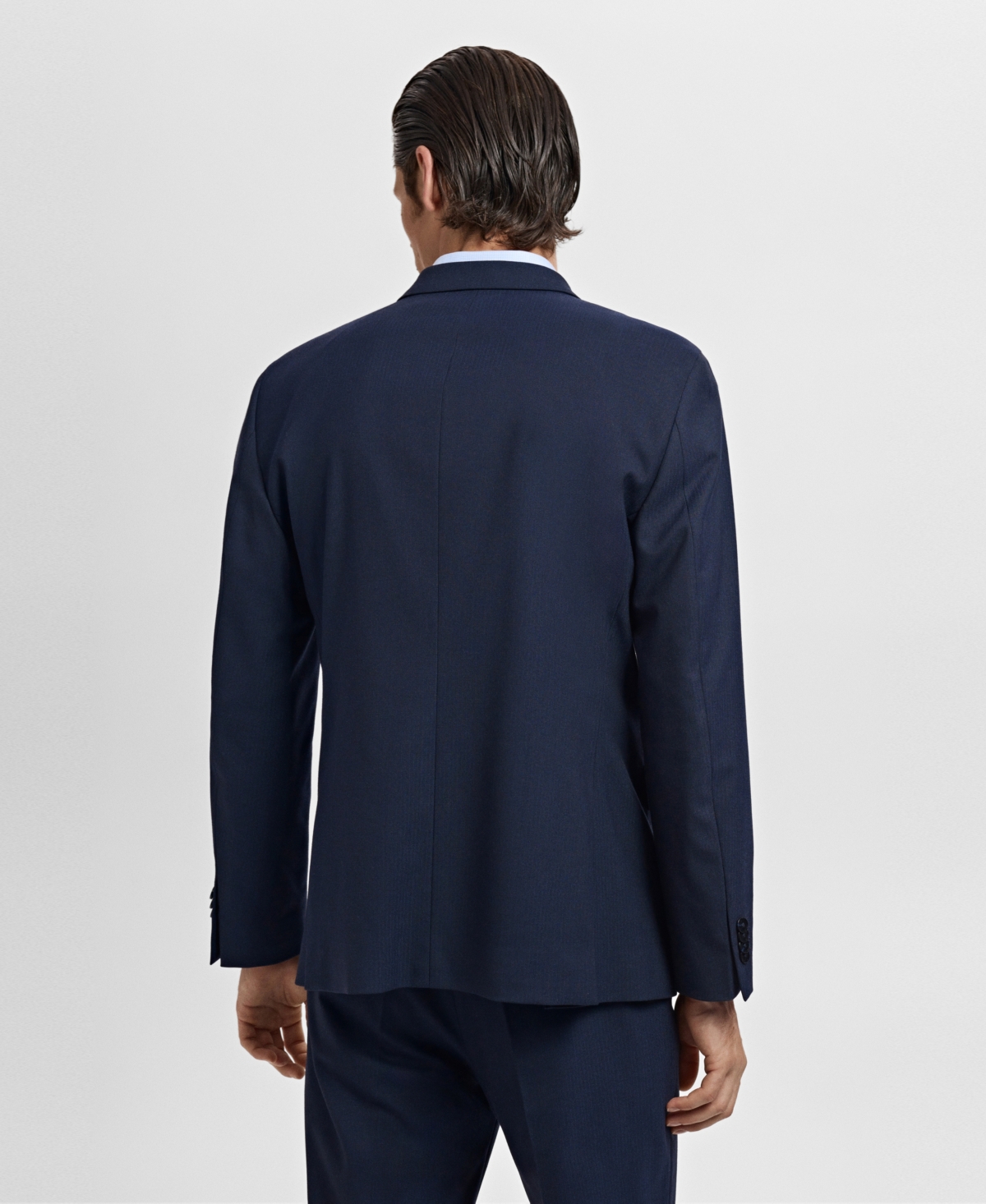 Mango Men's Monaco Double-Breasted Slim-Fit Suit Blazer