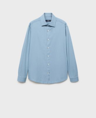 Men's Cotton Chambray Shirt