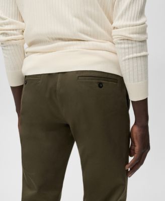 Men's Barna Slim-Fit Twill Chino Pants