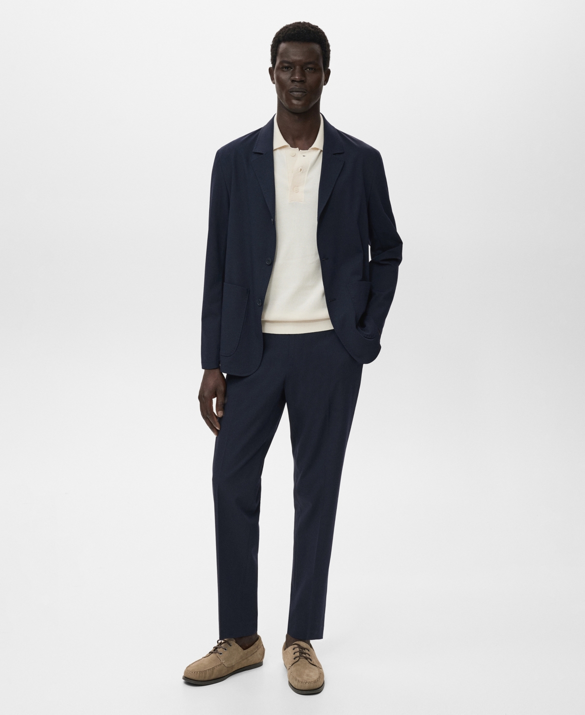 Mango Men's Slim-Fit Suit Pants