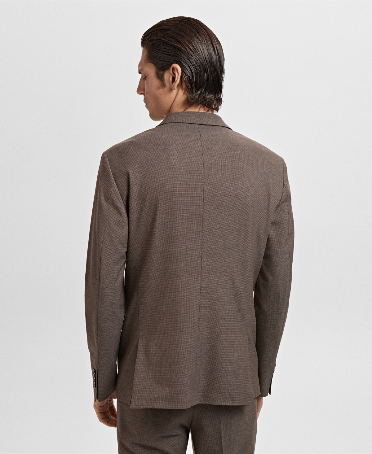 Mango Men's Stretch Fabric Super Slim-Fit Suit Jacket