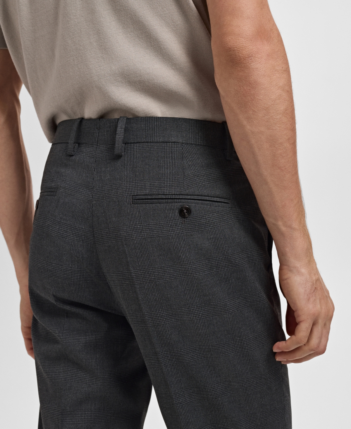 Mango Men's Milan Slim-Fit Suit Pants
