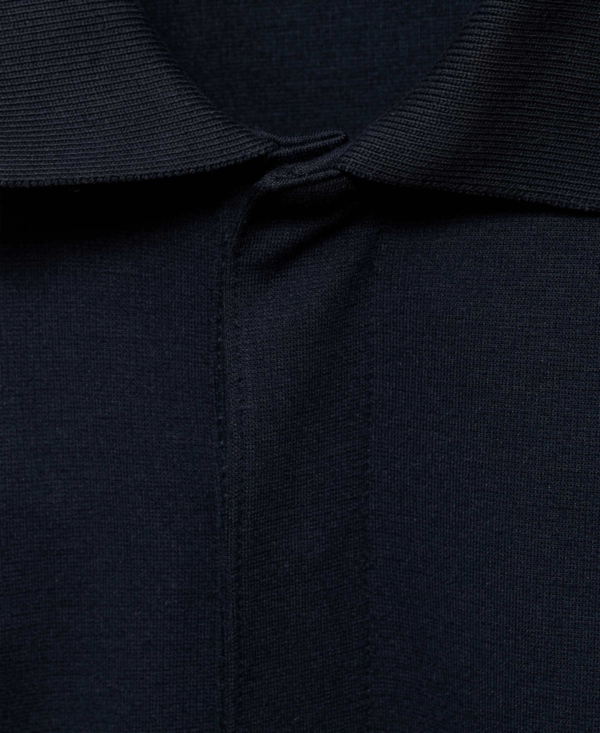 Mango Men's Regular-Fit Knitted Polo Sweater