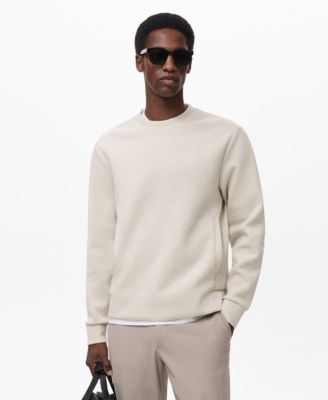MANGO - Men's Regular-Fit Thermolite Pocket Sweatshirt
