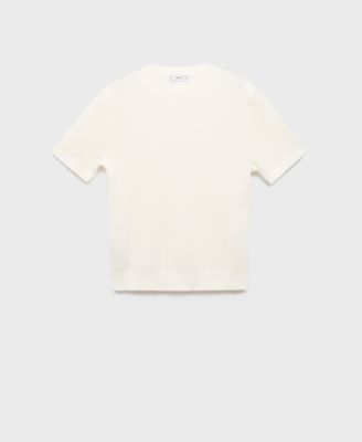 Men's Ribbed Knit T-Shirt