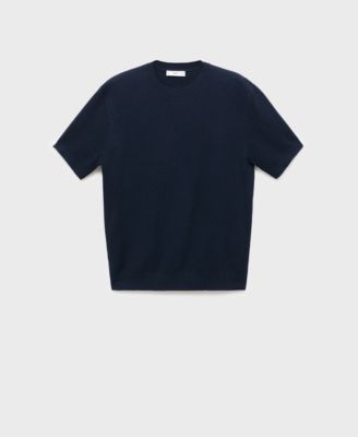 Men's Ribbed Knit T-Shirt