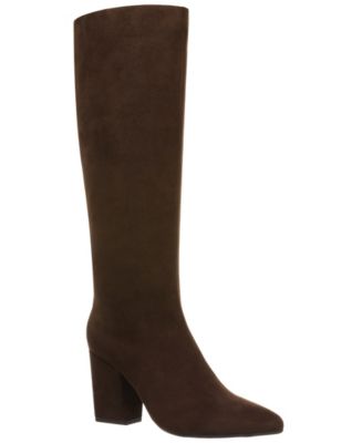 On 34th Women's Leirah Block Heel Tall Boots, Macy's Exclusive