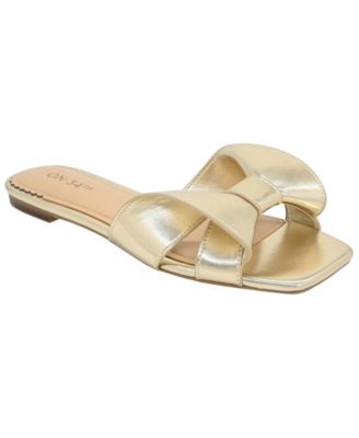 Women's Pearlaa Square Toe Flat Sandals, Macy's Exclusive