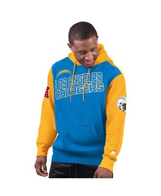 Starter - Men's Powder Blue Los Angeles Chargers Extreme Pullover Hoodie