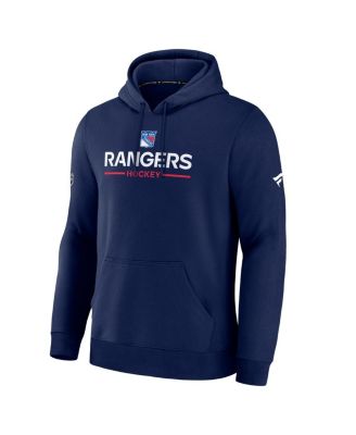 Men's Navy New York Rangers Authentic Pro Primary Hoodie