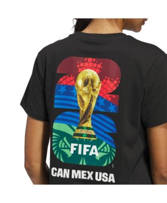 Women's Black 2026 FIFA World Cup Graphic T-Shirt