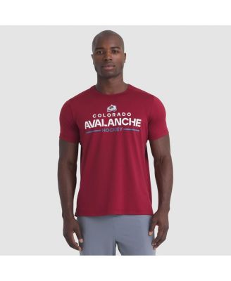 Fanatics - Men's Burgundy Colorado Avalanche Authentic Pro Rink Tech T-Shirt