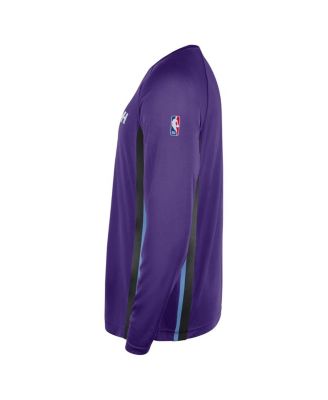 Men's Purple Utah Jazz 2025/26 Authentic Pre-Game Legend Dri-FIT Long Sleeve Shooting T-Shirt	