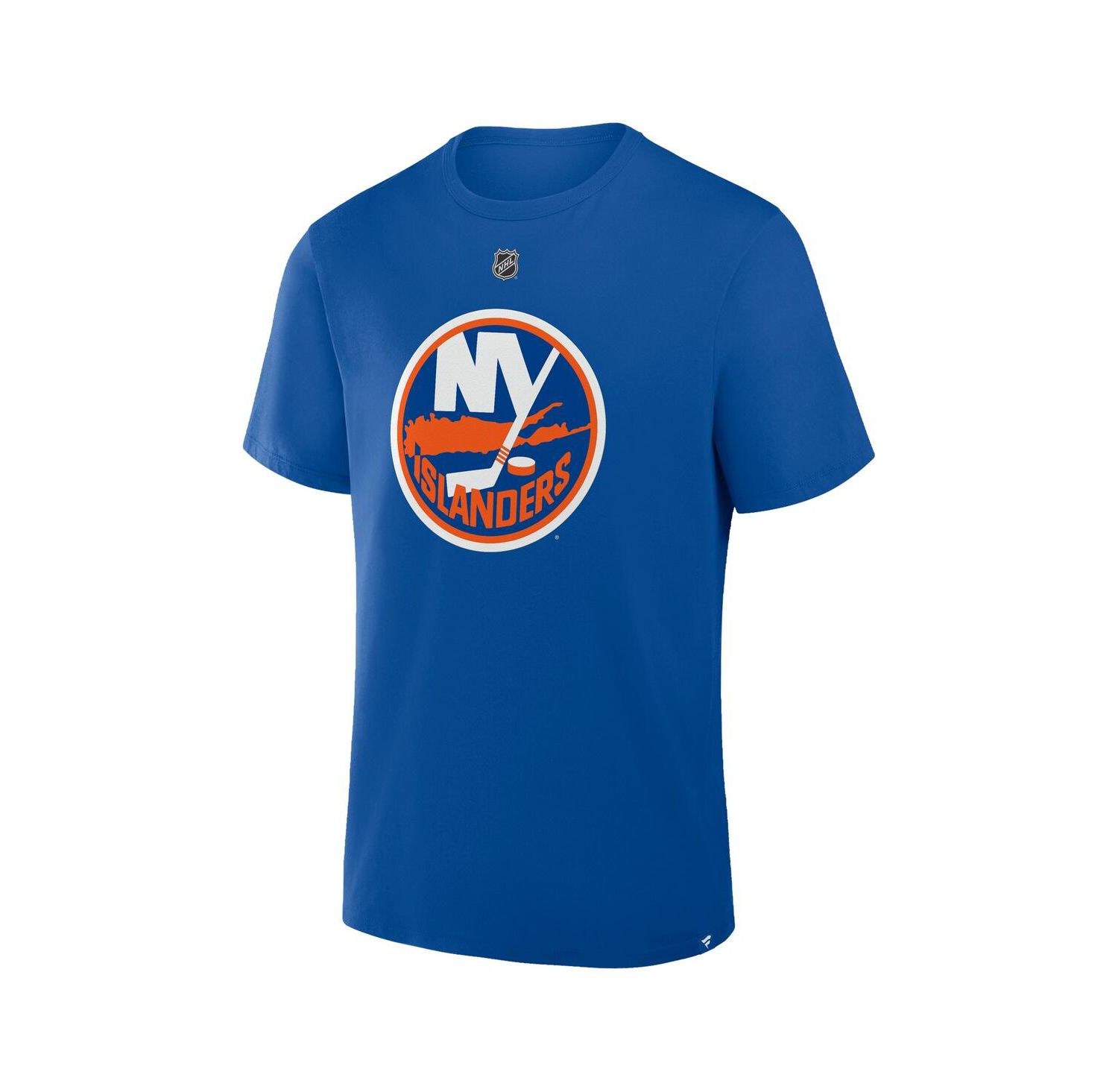 Men's Mathew Barzal Royal New York Islanders Authentic Stack Name & Number T-Shirt