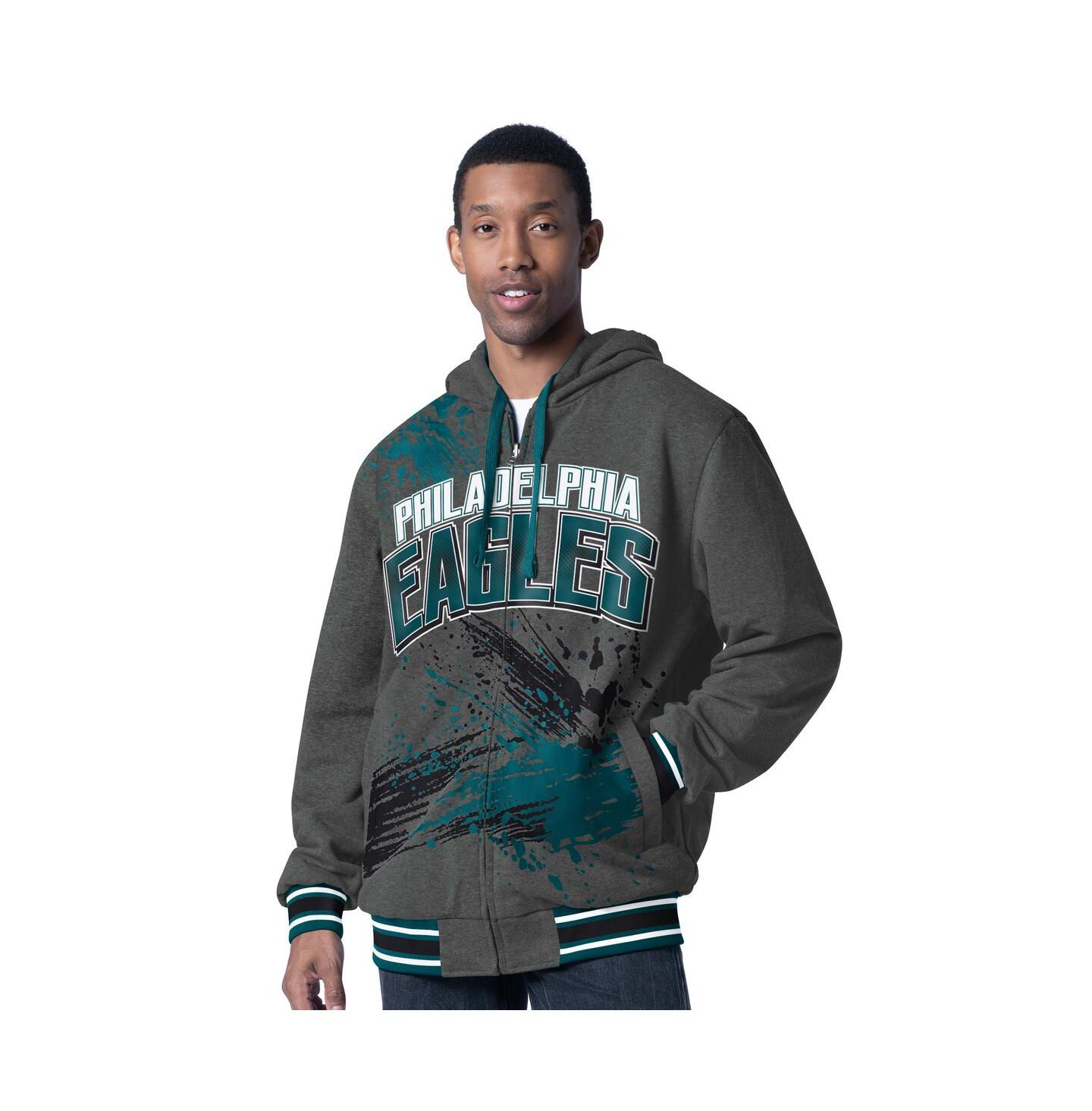 Мужская двусторонняя куртка G-III Sports by Carl Banks Philadelphia Eagles Dual Threat — фото 3