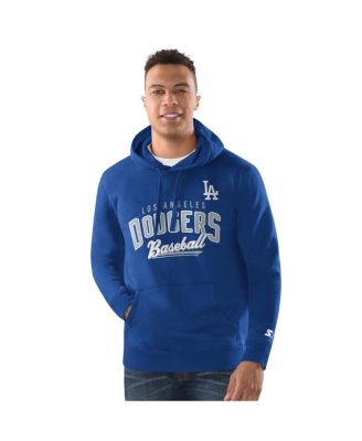 Starter - Men's Royal Los Angeles Dodgers Classic Pullover Hoodie