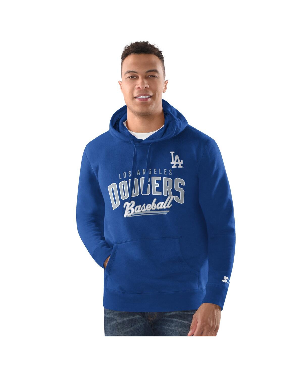 Starter Men's Royal Los Angeles Dodgers Classic Pullover Hoodie