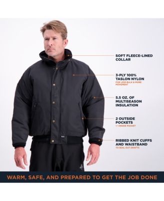 Big & Tall ChillBreaker Jacket - Insulated Work Coat, Water-Repellent, Windproof, Lightweight, Durable Cold-Weather Gear