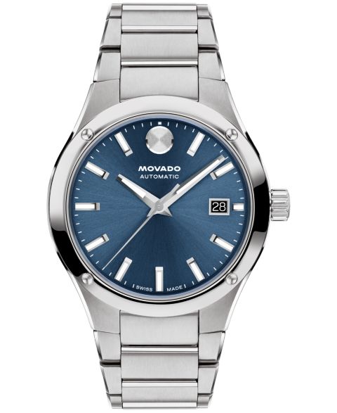 Мужские часы Movado Museum Imperiale Swiss Automatic Stainless Steel Watch, 40mm