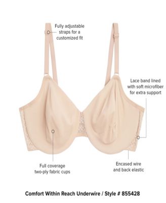 Comfort Reach Seamless Underwire Bra