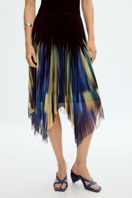 Women's Asymmetric combined dress