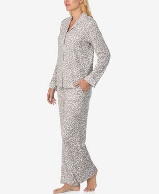 Women's 2-Piece Sleepwear Long-Sleeve Top and Pajama Pants Set