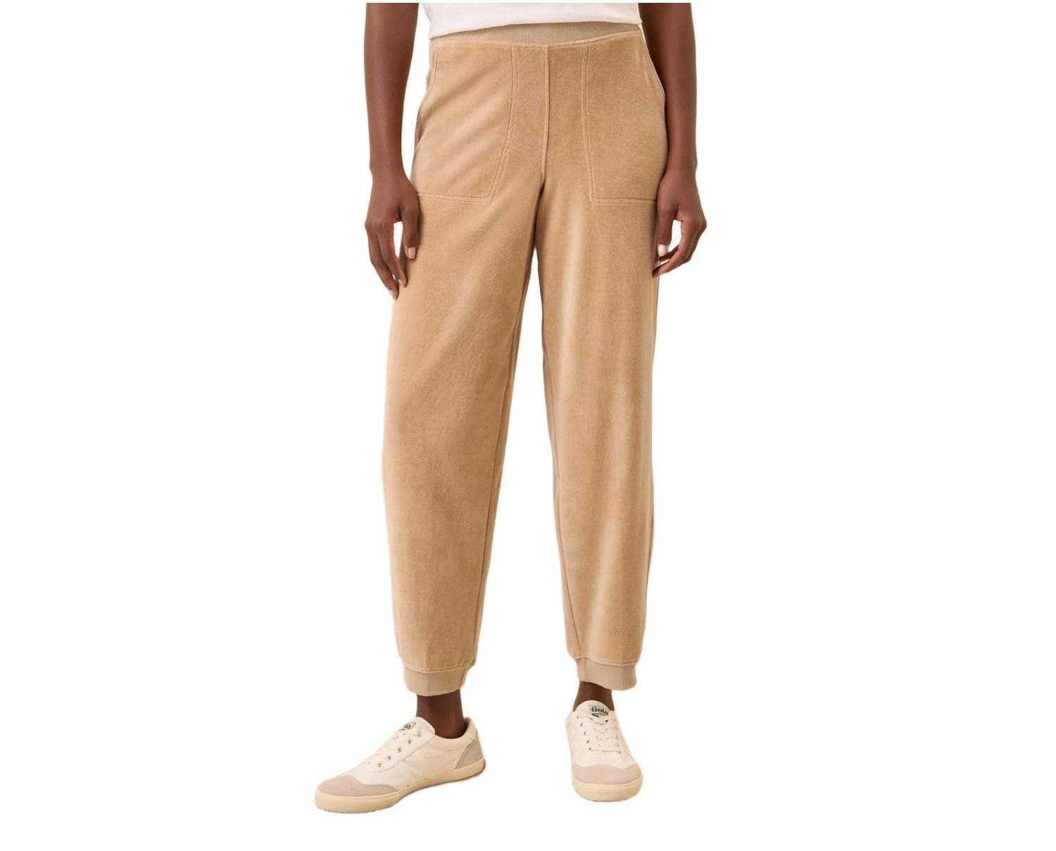 Women's Organic Cotton Velour Relaxed Jogger