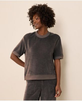 Women's Organic Cotton Velour T-Shirt