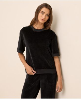 Women's Organic Cotton Velour T-Shirt