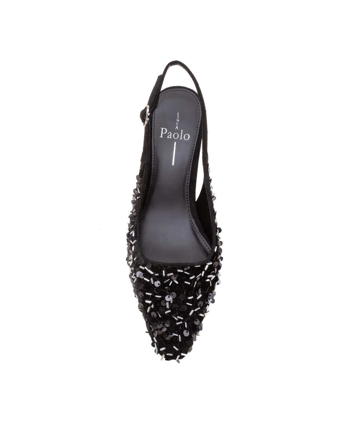COSMO2 | Stiletto Heel Sequined Slingback Pump