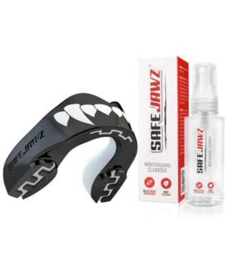 EXTRO Dual Layer Sports Mouth Guard with Case and Disinfectant Spray Bundle Kit for Basketball, Football, MMA, Hockey, Wrestling