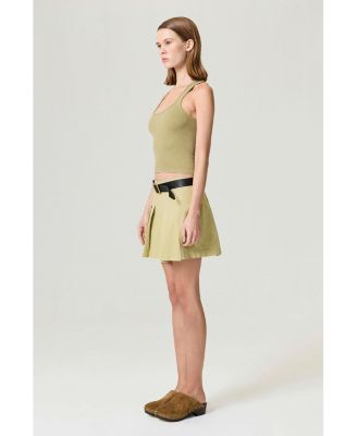 Women's Pleated Mini Skirt