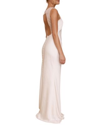 Women's Clarise Organza Open Back Maxi Dress