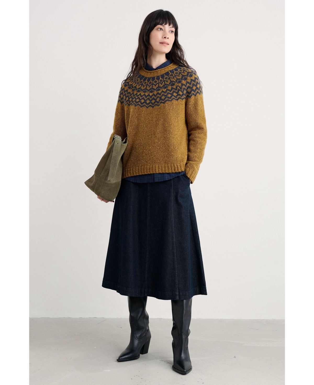 Seasalt Cornwall Women's Port Kinnis Sweater Merino