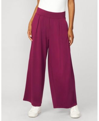 Cropped Wide Leg Ultra Soft Terry Pant