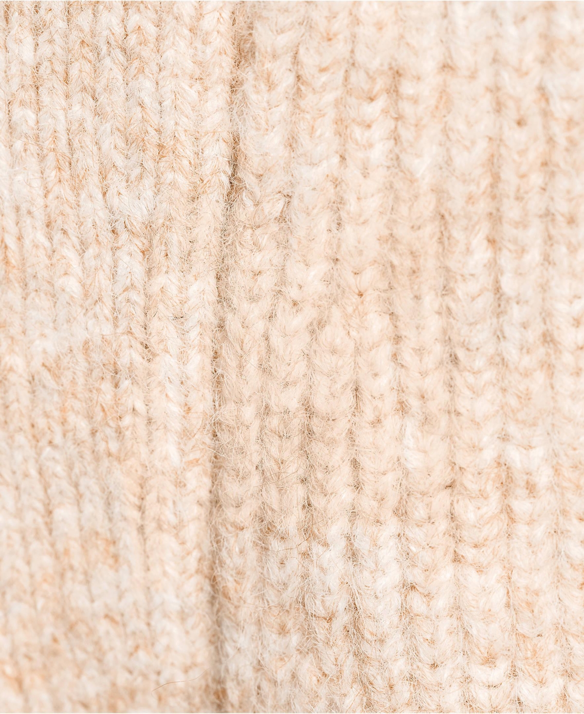 Lands' End Women's Fuzzy Wedged Quarter Zip Sweater